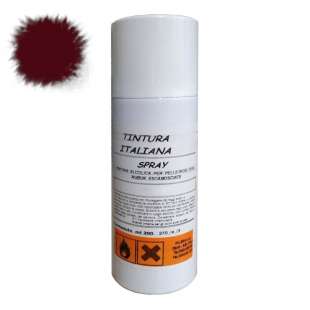 Краска для кожи бордовая MAVI STEP Renovator Leather Spray, 200 мл фото 95805