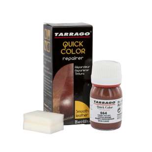 Медно-коричневая краска для кожи Tarrago Quick Color, 25 мл фото 94933