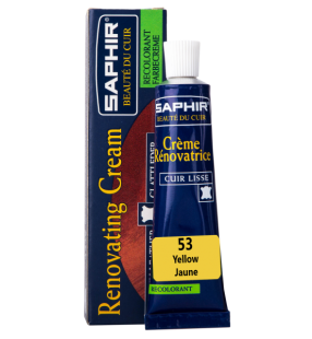 Желтая жидкая кожа Saphir Creme Renovatrice, 25 мл фото 95737