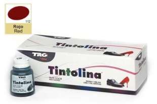 Краска белая для кожи универсальная TRG Tintolina