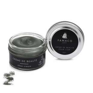 Крем для обуви серый 531 Famaco Creme De Beaute, 50 мл фото 58964
