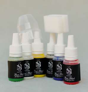 Краска для обуви в наборе MAVI STEP Universal Dye, 10 мл (6 цветов)
