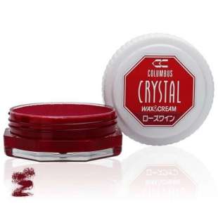 Воск для обуви красный 389 Columbus Crystal Wax&Cream, 35 ml фото 62748