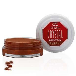 Воск для обуви коричневый 131 Columbus Crystal Wax&Cream, 35 ml фото 62761
