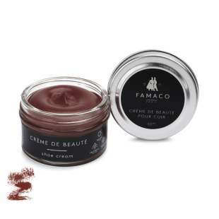 Крем для обуви коричневый 336 Famaco Creme De Beaute, 50 мл фото 58625
