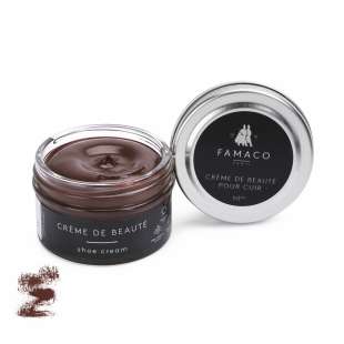 Крем для обуви коричневый 320 Famaco Creme De Beaute, 50 мл фото 57914