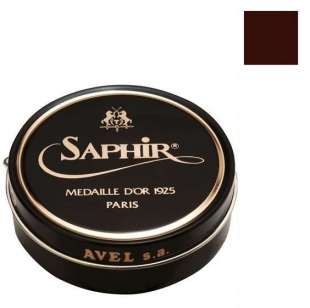 Полировочная паста для обуви цвета красного дерева Saphir Medaille d’Or Pate De Luxe, 50 мл фото 95965