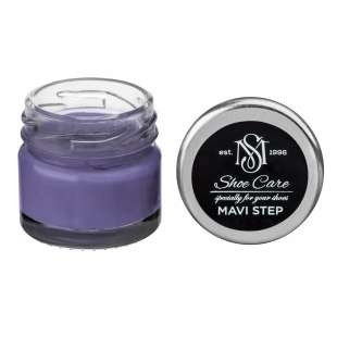 Краска бальзам для замши и нубука фиолетовая 123 MAVI STEP Multi Oil Balm, 25 мл