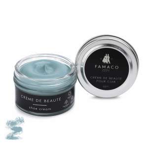Крем для обуви голубой 501 Famaco Creme De Beaute, 50 мл фото 58935
