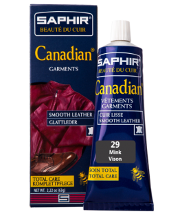 Крем краска для обуви темно серая 29 Saphir Canadian, 75 мл фото 95547