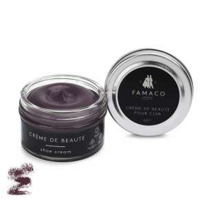 Крем для обуви темно коричневый 344 Famaco Creme De Beaute, 50 мл фото 58642