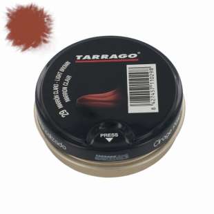 Светло-коричневый воск для обуви Tarrago Shoe Polish, 50 мл фото 95071