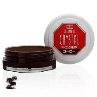 Воск для обуви темно коричневый 068 Columbus Crystal Wax&Cream, 35 ml фото 62697