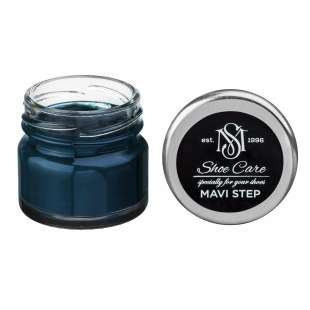 Крем для обуви синий 158 Mavi Step Creme De Beaute, 25 мл