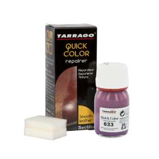 Фиолетовая краска для кожи Tarrago Quick Color, 25 мл фото 95028