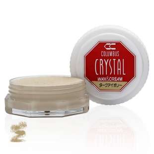 Воск для обуви светло бежевый 464 Columbus Crystal Wax&Cream, 35 мл фото 94392