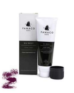 Крем для обуви темно фиолетовый 516 Famaco Sil'best, 75 мл фото 90123