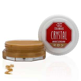 Воск для обуви охра 624 Columbus Crystal Wax&Cream, 35 ml фото 62726