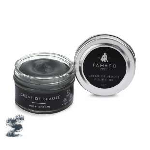 Крем для обуви темно серый 360 Famaco Creme De Beaute, 50 мл фото 58673