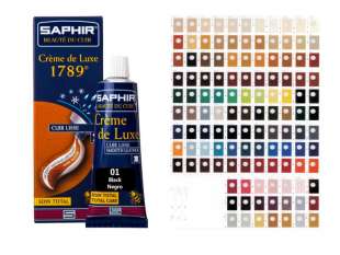 Saphir Франция Крем-Краска+Защита для обуви и кожи Creme De Luxe 1789