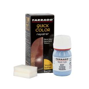 Пастельно-голубая краска для кожи Tarrago Quick Color, 25 мл фото 95030