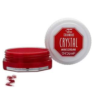 Воск для обуви красный 372 Columbus Crystal Wax&Cream, 35 ml фото 62759