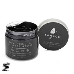 Бальзам черный для деликатной кожи Famaco Baume Pour Cuir, 300 ml фото 60421