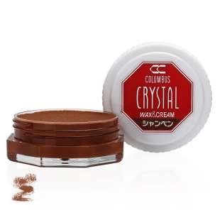 Воск для обуви коричневый 075 Columbus Crystal Wax&Cream, 35 мл фото 94380