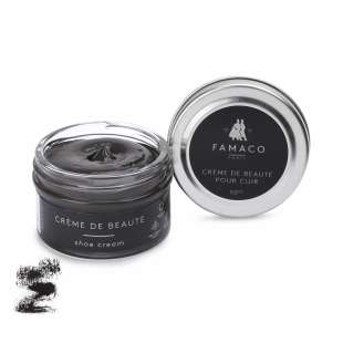 Крем для обуви темно серый 368 Famaco Creme De Beaute, 50 мл фото 58690