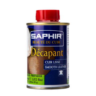 Жидкость для снятия краски с обуви Saphir Decapant, 100 мл фото 38481