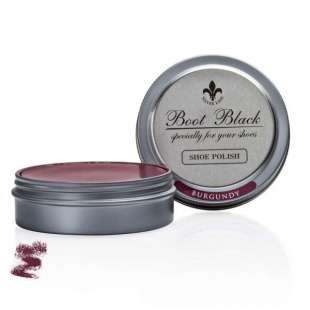 Паста насыщенно-сливовая для полировки обуви Boot Black Shoe Polish фото 62532