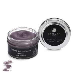 Крем для обуви фиолетовый 535 Famaco Creme De Beaute, 50 мл фото 58973