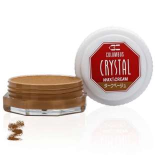 Воск для обуви темно бежевый 709 Columbus Crystal Wax&Cream, 35 ml фото 62699