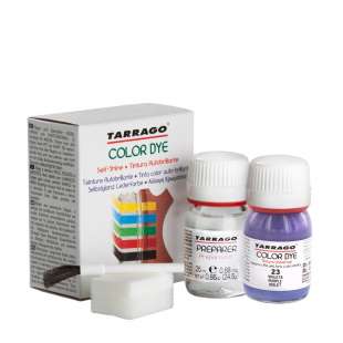 Пурпурная краска для обуви из кожи Tarrago Self Shine Color Dye Doble, 25 + 25 мл фото 94953