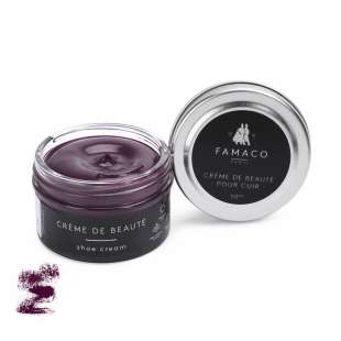 Крем для обуви бордовый 514 Famaco Creme De Beaute, 50 мл фото 58956