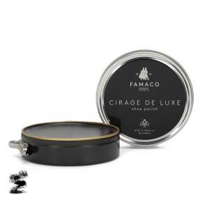Воск для обуви черный Famaco Cirage De Luxe, 100 мл фото 59008