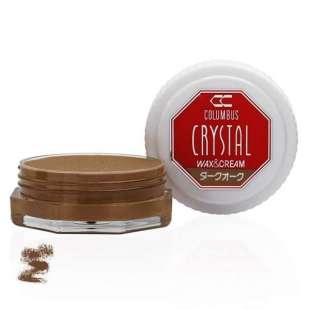Воск для обуви коричневый 495 Columbus Crystal Wax&Cream, 35 ml фото 62708