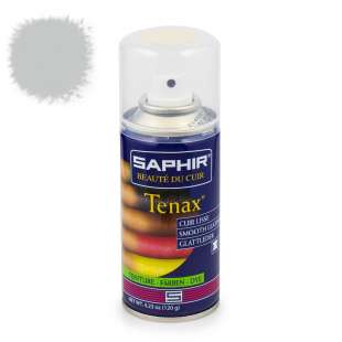 Аэрозольная светло-серая краска для кожаных изделий Saphir Tenax Spray, 150 мл фото 95673