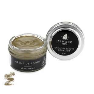 Крем для обуви бежевый 507 Famaco Creme De Beaute, 50 мл фото 58944