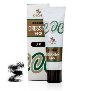 Крем для обуви черный Columbus Dressing HG, 50 ml фото 62606