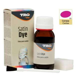 Краска ярко-вишневая для ткани и обуви TRG Satin Dye, 50 мл фото 89636