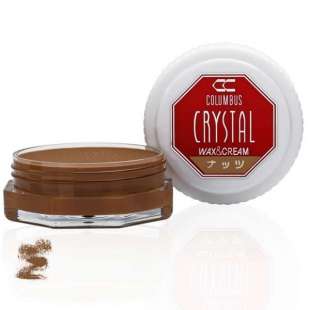 Воск для обуви коричневый 518 Columbus Crystal Wax&Cream, 35 ml фото 62735