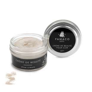 Крем для обуви бежевый 353 Famaco Creme De Beaute, 50 мл фото 58659