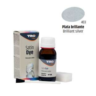 Серебристая краска для сатина TRG Satin Dye, 50 мл фото 92309