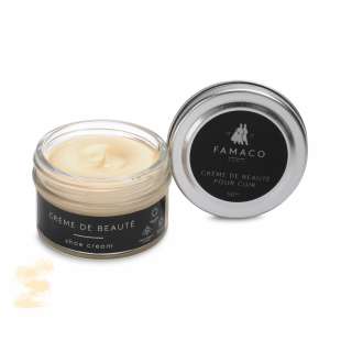 Крем для обуви бежевый 390 Famaco Creme De Beaute, 50 мл фото 58737