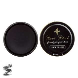 Воск для обуви синий Boot Black Wax Shoe Polish
