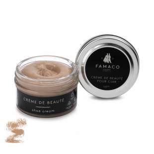 Крем для обуви бежевый 534 Famaco Creme De Beaute, 50 мл фото 58971