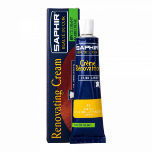 Saphir Франция Крем-Краска-Жидкая кожа для обуви и кожи Creme Renovatrice