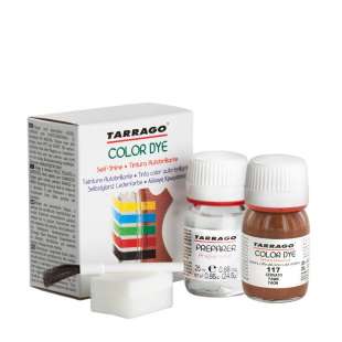 Желтовато-коричневая краска для обуви Tarrago Self Shine Color Dye Doble, 25 + 25 мл фото 94949