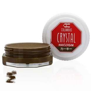 Воск для обуви хаки 693 Columbus Crystal Wax&Cream, 35 ml фото 62716